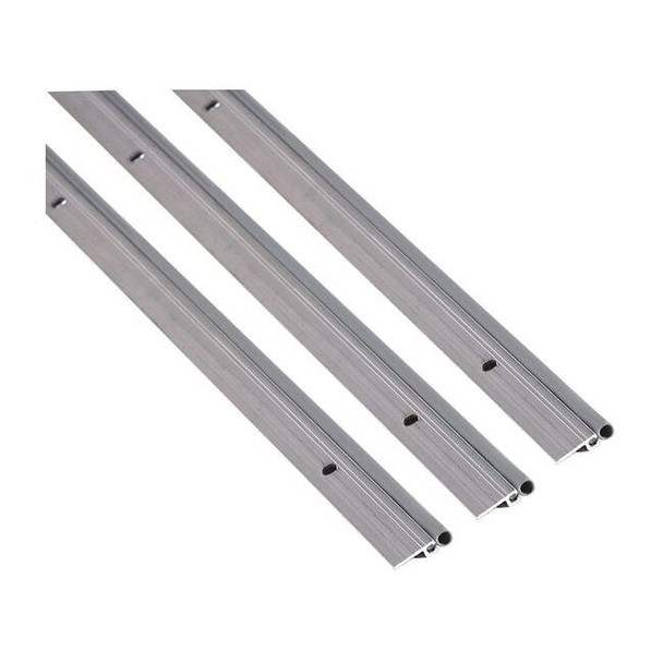 National Guard Weatherstrip, 3/16in., Vinyl, Gray 155V-36x84