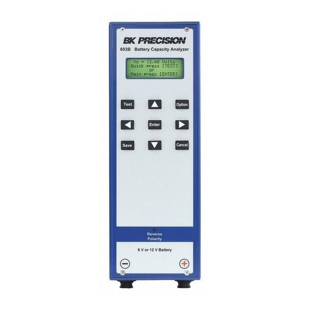 B&k Precision Battery Cap. Analyzer,30 V,LCD 603B