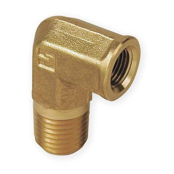 90 Degrees Street Elbow Brass Pipe Fitting, 1/2 in Male NPT X 1/2 in Female NPT