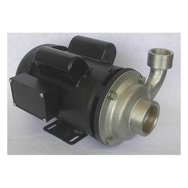 Dayton CntrfugPmp,304SStl,1P,1 1/2in,3hp,150gpm 4JMX8