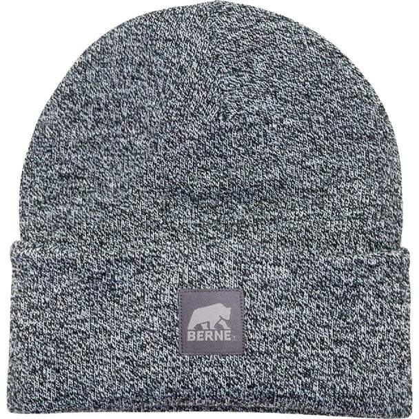 Berne Heritage Black & White Knit Cuff Beanie H150BWR400