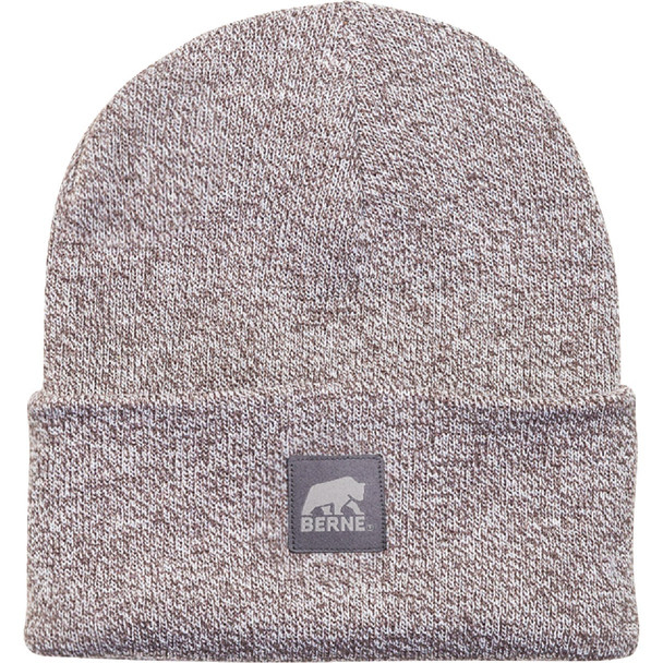 Berne Heritage Hickory Heather Knit Cuff Beanie H150HHR400