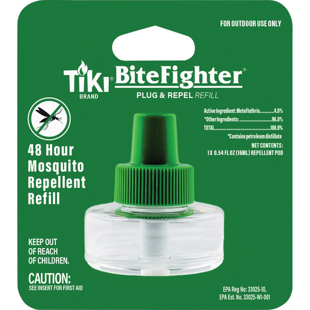 Tiki BiteFighter Plug & Repel Mosquito Repellent Refill 1522004