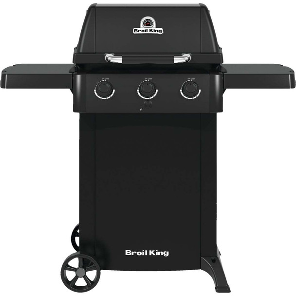 Broil King Gem 310 3-Burner Black 24,000 BTU LP Gas Grill 814954