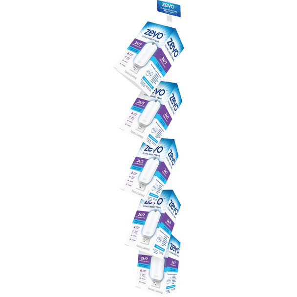 Zevo Flying Insect Trap Clip Strip 810121290736