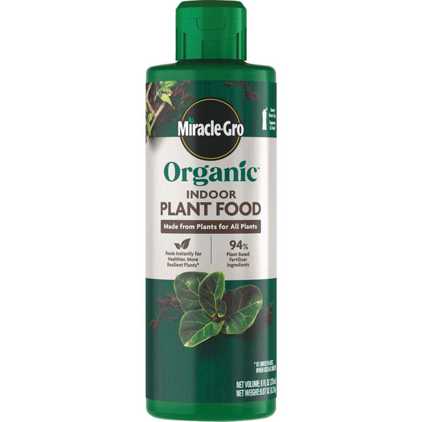 Miracle-Gro 8 Oz. Organic Indoor Plant Food 3422010