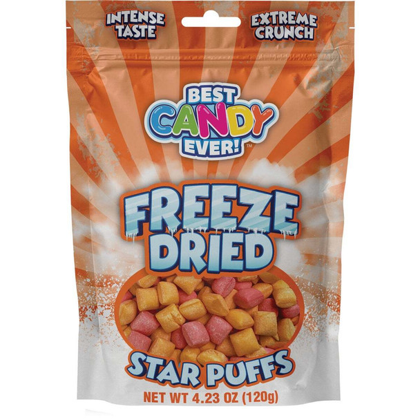 Best Candy Ever Freeze Dried Star Puff 2607A Pack of 12