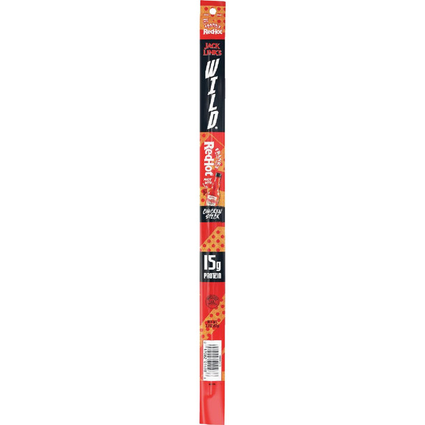 Jack Link's 2.2 Oz. Wild Frank's RedHot Chicken Stick 143258 Pack of 24