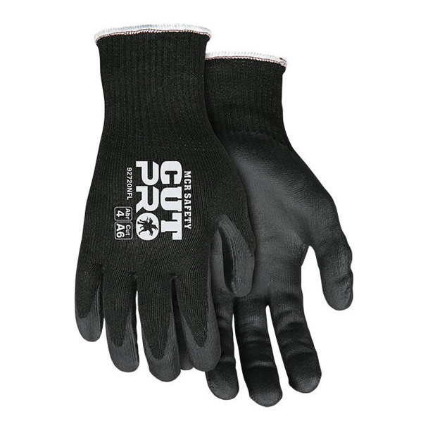 MCR Safety® Cut Pro® Steel Nitrile Gloves, X-Large, Black, 1/Pair