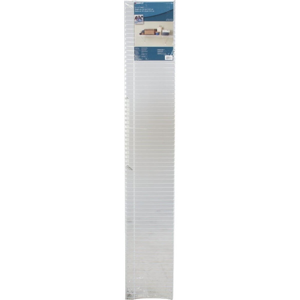 106100 ClosetMaid 6 Ft. W. x 12 In. D Ventilated Shelf Kit, White