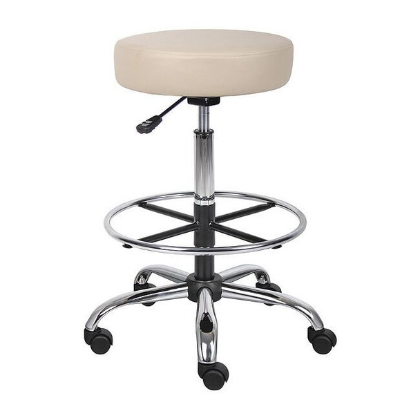 Boss Office Products Caressoft Medical/Drafting Stool B16240-BG