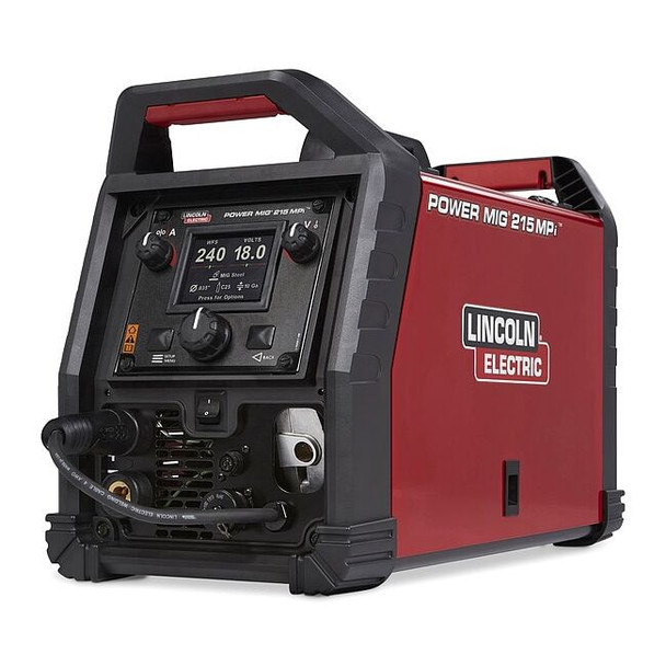 Multiprocess Welder, Power MIG 215 MPi, Phase Single-Phase ,120V AC, 230V AC