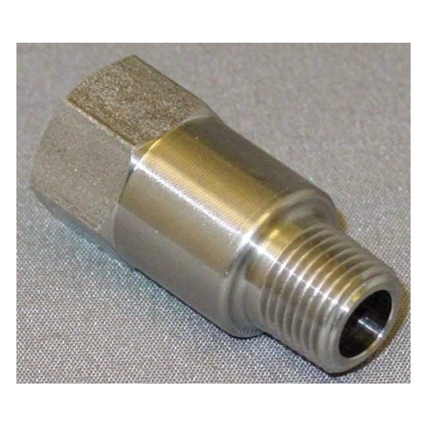 1/8" MNPT x FNPT Stainless Steel Piston Spring Check Valve