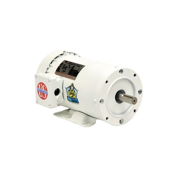 U.S. Motors WashdownMotor,2hp,1725RPM,208-230/460VAC WD2P2AHC