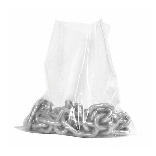 Partners Brand Flat Poly Bag,14x16",1 mil,PK1000 PB2380