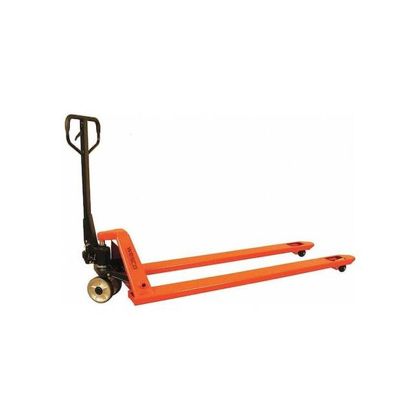 Manufacturer Varies PalletJack,114in,27in,Orange,3300lb 273586
