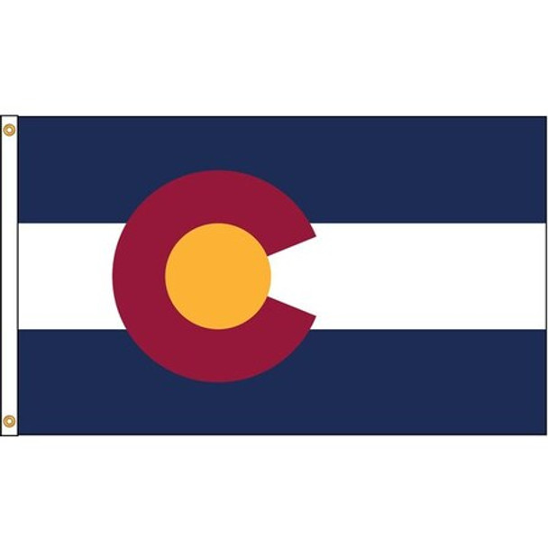 Annin Flagmakers Colorado Flag,5x8 Ft,Nylon 140680
