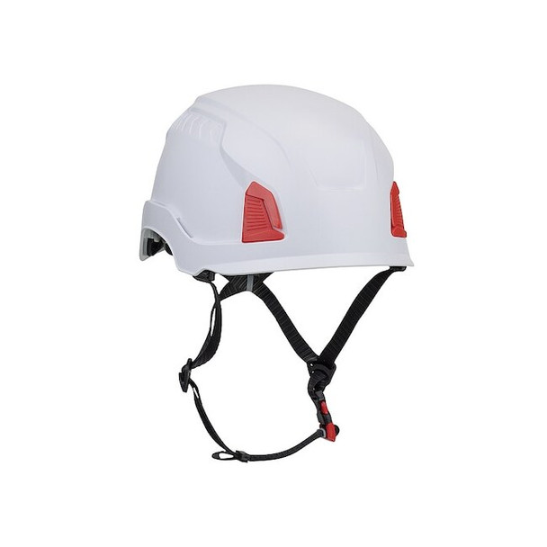 Hard Hat, TRAVERSE, ABS, Polycarbonate, 4 Point Ratchet, Type 2, Class E, White