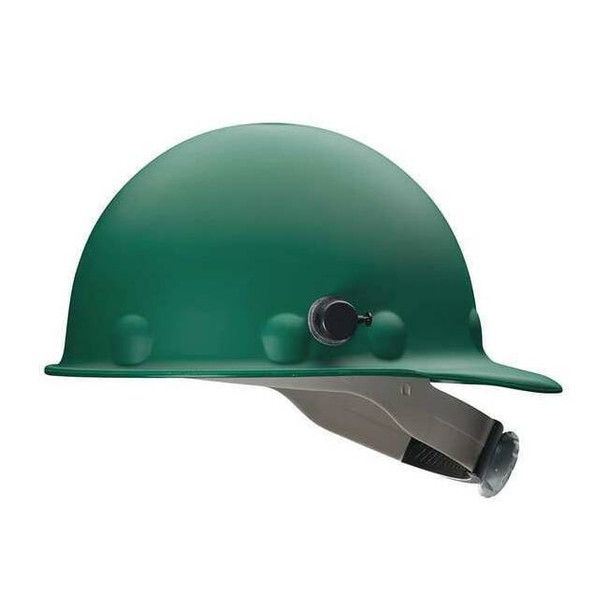Hard Hat, Roughneck P2A, Fiberglass, 8 Point Ratchet, Type 1, Class G, Green