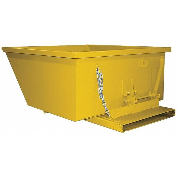 Manufacturer Varies Self-Dumping Hopper,27.0 cu. ft. Cap. 10077LPYellow