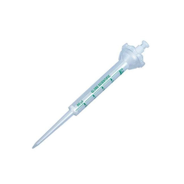 Globe Scientific Dispenser Syringe Tip,Clear,250uL,PK100 3926