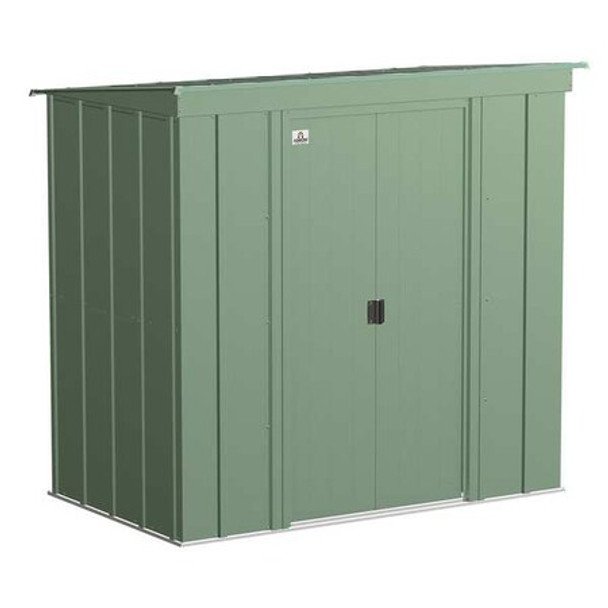 Arrow Storage Products Shed,Olive,Assembled CLP64SG