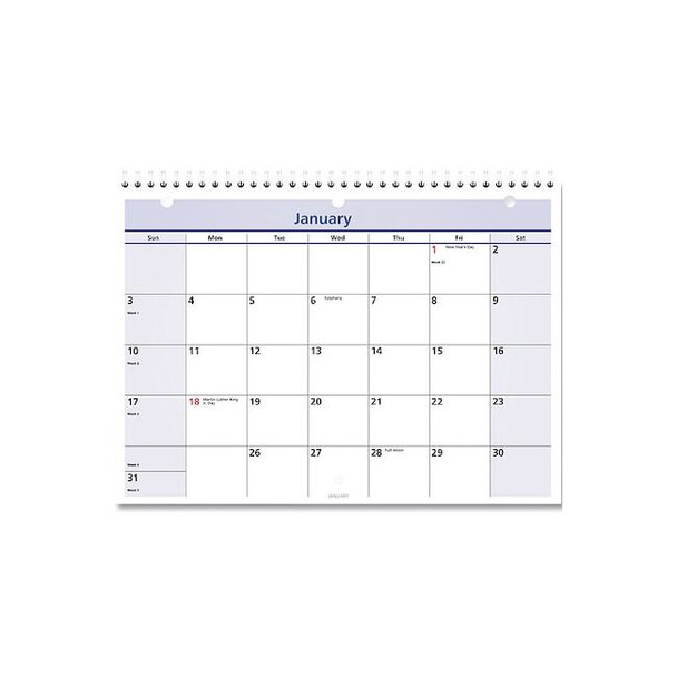 At-A-Glance Desk/Wall Calendar,2016,8"X11" PM50-28