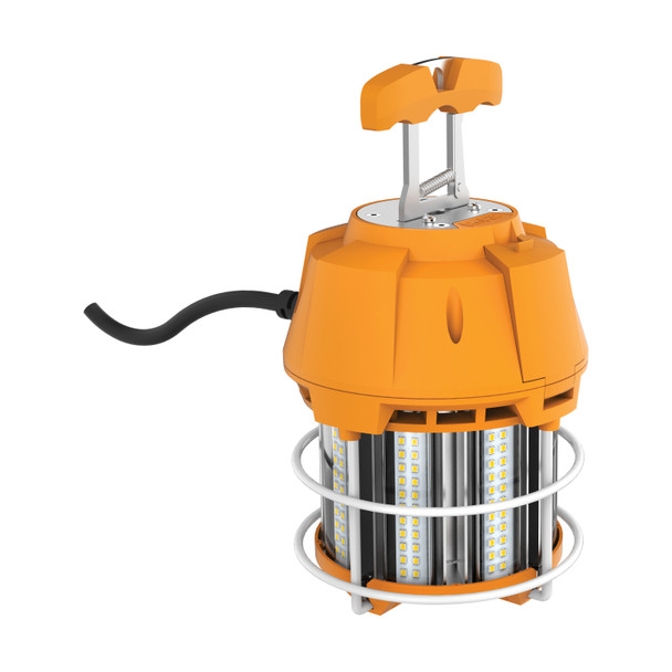 Satco Bulb, LED, 60W, 120V, 50K, Orange, Corncob, Plug S38939