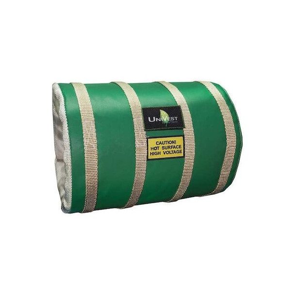 Unitherm 2" x 13" L Fiberglass Cloth Insulated Pipe Jacket 1" Wall UVST 1316