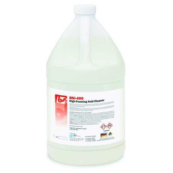 Best Sanitizers Acidic Cleaner, Jug, 1 gal, Solvent, 4 PK BSI4001