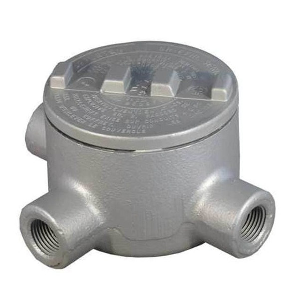 Appleton Electric Conduit Outlet Body,T,1/2 In. GRT50