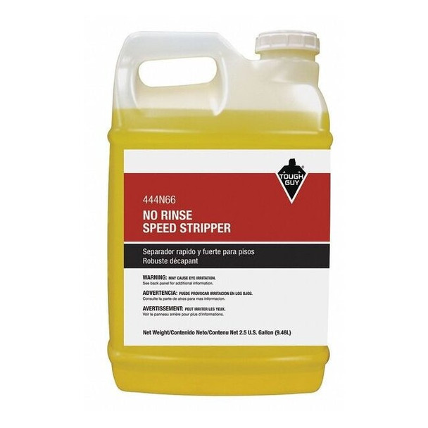 Tough Guy Floor Stripper,Size 2.5 gal.,Bottle 444N66