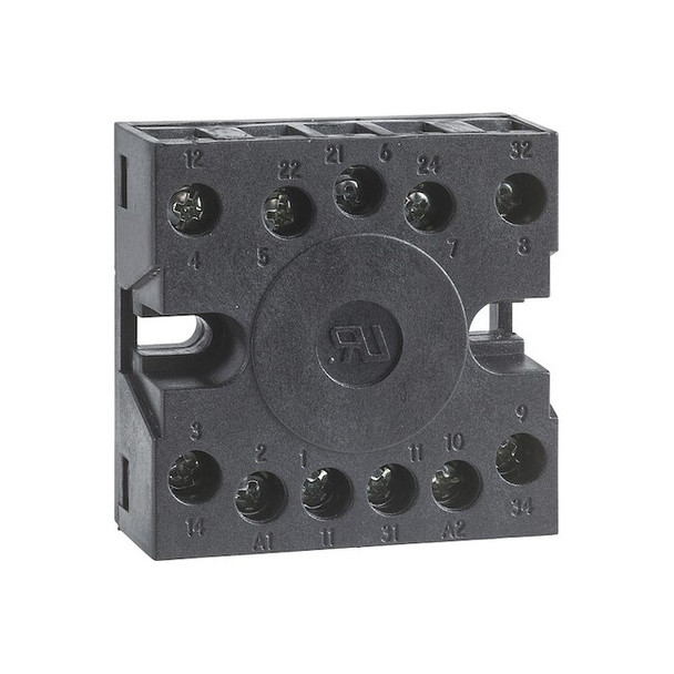 Schneider Electric Relay Socket, Octal, 11 Pins, 5 A RE48ASOC11AR