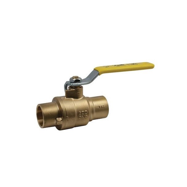 Apollo Valves Manual 2-Way Ball Valve,Sweat,Brass 77F20501
