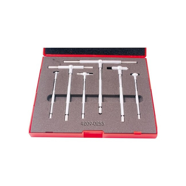 Pro-Series 6 Piece 5/16-6" B&S Style Telescoping Gage Set 4209-0255