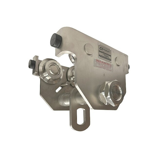 Oz Lifting Products 3 T Stainless Steel Push Beam Trolley OZSS3PBT