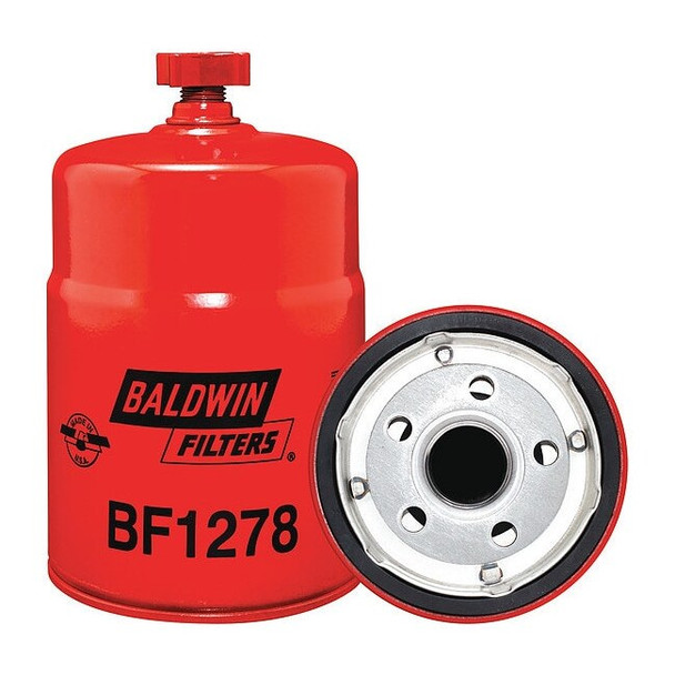 Baldwin Filters Fuel Filter,6-7/32 x 3-11/16 x 6-7/32 In BF1278
