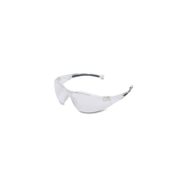Honeywell Uvex A800 Half Frame Safety Glasses Anti-Scratch Clear Lens & Frame