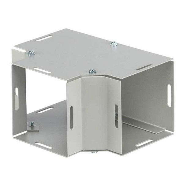 Wiegmann Wireway Tee, 1 Type, NEMA 1 Rating, Steel, Powder Coated T0606
