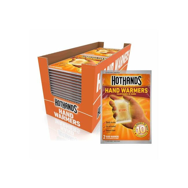 Hand Warmer, Up to 10 hr, Air-Activated, 135  Degrees F Avg. Temp., 40 PK