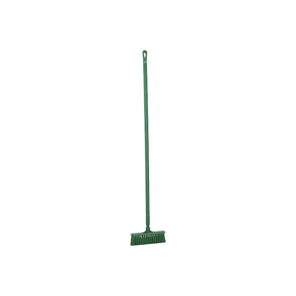Remco 12 in Sweep Face Push Broom, Medium, Green 31662/29622