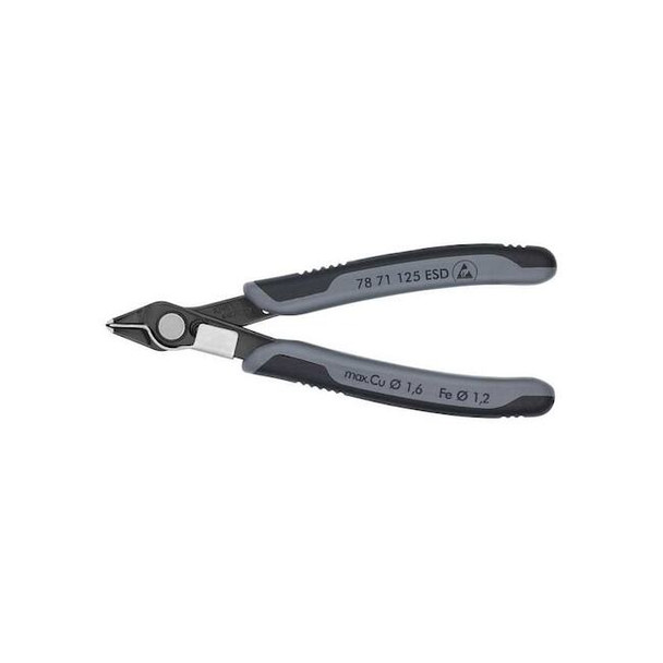 Knipex ESD Precision Nippers,5 In 78 71 125 ESD