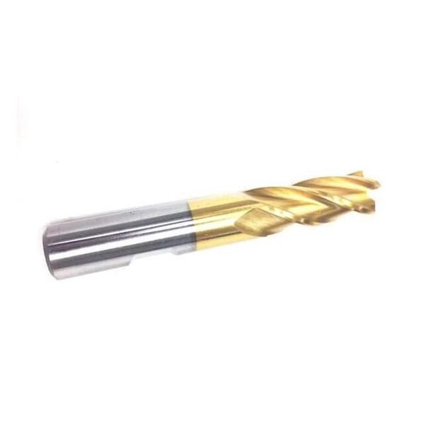 Hhip 1/2 X 3/8" 4 Flute TiN Single End Center Cut End Mill 5828-0500