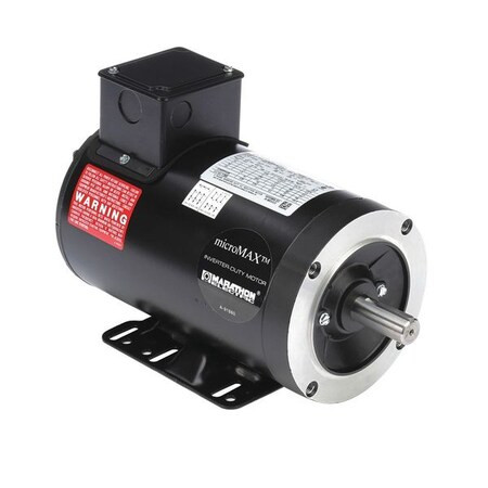 Leeson Vector Motor,4.5 lb-ft,1.5 HP,230/460 V 145THTR5329