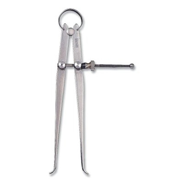 73 Series Inside Caliper, 6 in, Yankee Spring, Solid Nut, Flat Leg