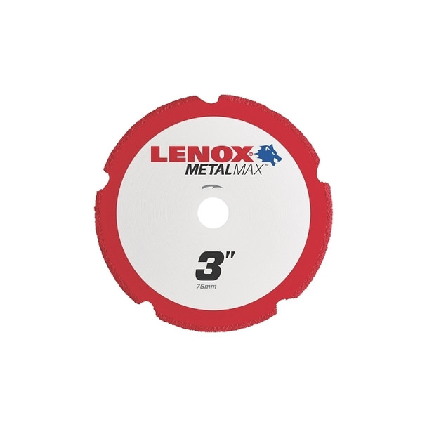 MetalMax™ Cut-Off Wheel, 3 in, 3/8 in Arbor, Steel/Diamond