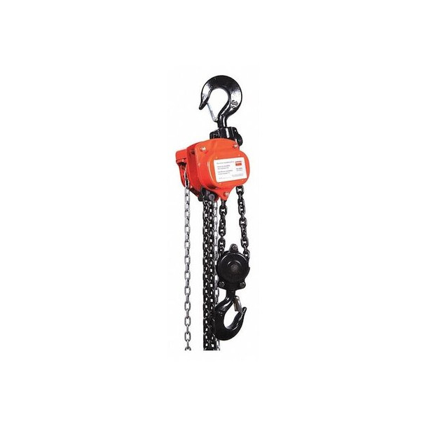 Dayton Manual Chain Hoist,6000 lb.,Lift 10 ft. 29XP33