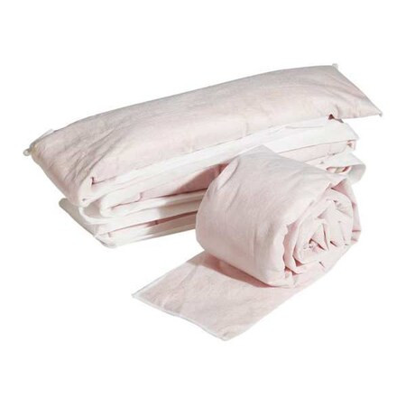 Pig Sorbent Sock, 1 gal, 2 in x 48 in, Bases, Pink, 4 PK PIG353
