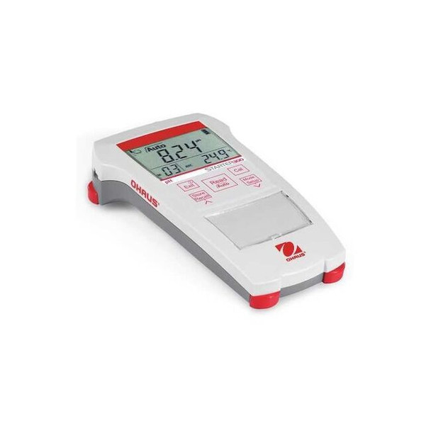 Ohaus pH Meter,3 1/2 in W,1 3/8 in H,Digital ST300-B