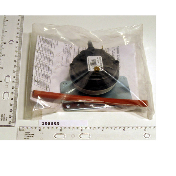 Reznor Gas Fired Unit Heater Venter Pressure Switch 196653